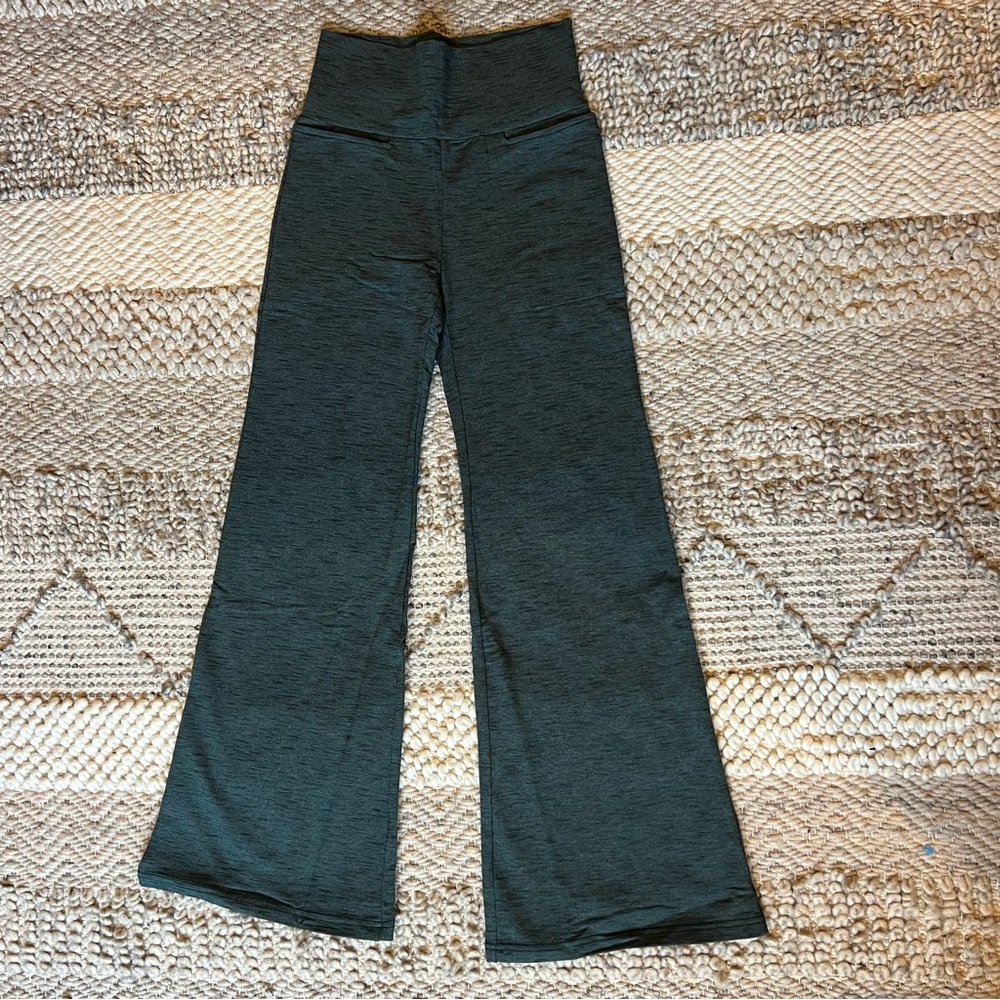 Organic cotton wide leg pants - high waist pants - Gaucho - Brand New - S & L - Picture 2 of 7